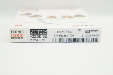 Abbott ZCT225U225 Tecnis Iol Toric Aspheric Iol (x)